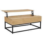 Casa si Gradina - Mobilier - Mese si birouri - Masute de cafea - Masuta de cafea, stejar / negru, LIVINA - Infinity.ro