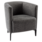 Casa si Gradina - Mobilier - Scaune si fotolii - Fotolii - Fotoliu de design, gri / negru, KAPY - Infinity.ro