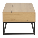 Casa si Gradina - Mobilier - Mese si birouri - Masute de cafea - Masuta de cafea, stejar / negru, LIVINA - Infinity.ro