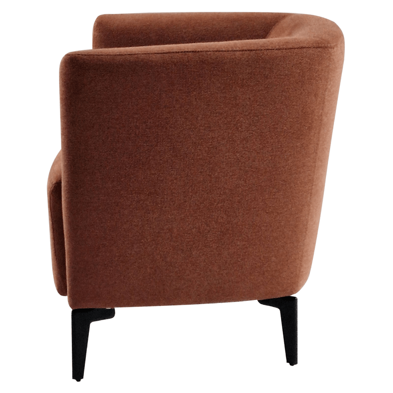 Casa si Gradina - Mobilier - Scaune si fotolii - Fotolii - Fotoliu de design, teracota/negru, KAPY - Infinity.ro