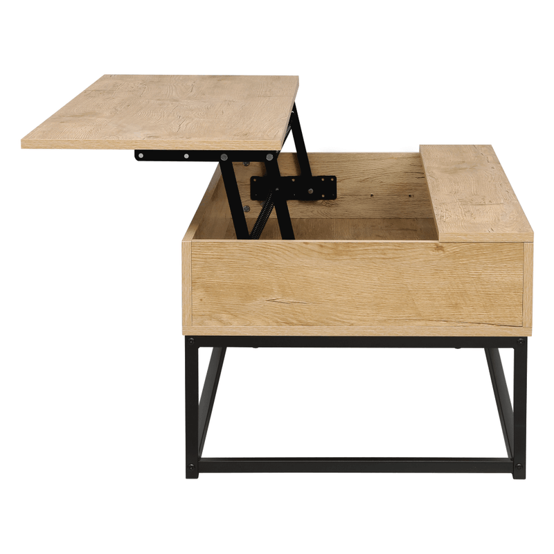 Casa si Gradina - Mobilier - Mese si birouri - Masute de cafea - Masuta de cafea, stejar / negru, LIVINA - Infinity.ro