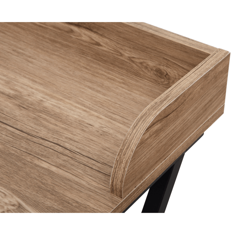 Casa si Gradina - Mobilier - Mese si birouri - Birouri - Birou pentru PC, stejar/negru, OFIS - Infinity.ro
