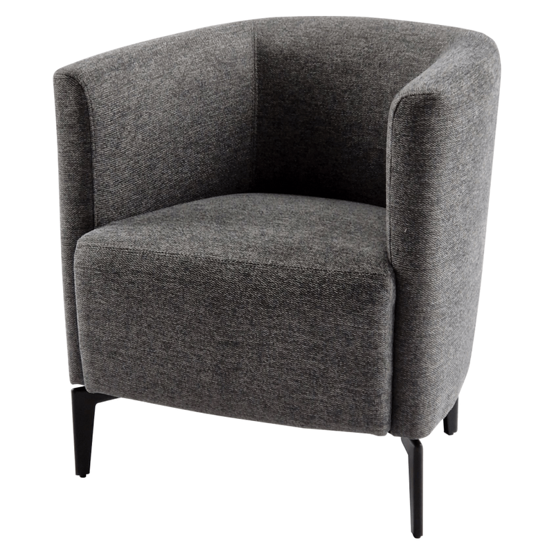 Casa si Gradina - Mobilier - Scaune si fotolii - Fotolii - Fotoliu de design, gri / negru, KAPY - Infinity.ro