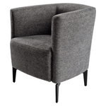 Casa si Gradina - Mobilier - Scaune si fotolii - Fotolii - Fotoliu de design, gri / negru, KAPY - Infinity.ro