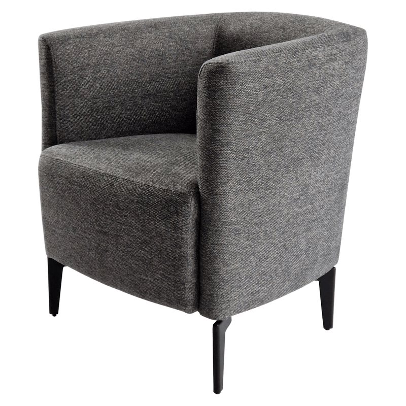 Casa si Gradina - Mobilier - Scaune si fotolii - Fotolii - Fotoliu de design, gri / negru, KAPY - Infinity.ro