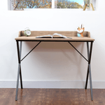 Casa si Gradina - Mobilier - Mese si birouri - Birouri - Birou pentru PC, stejar/negru, OFIS - Infinity.ro