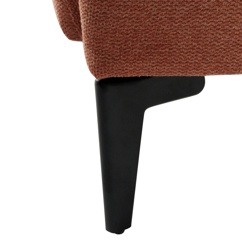 Casa si Gradina - Mobilier - Scaune si fotolii - Fotolii - Fotoliu de design, teracota/negru, KAPY - Infinity.ro
