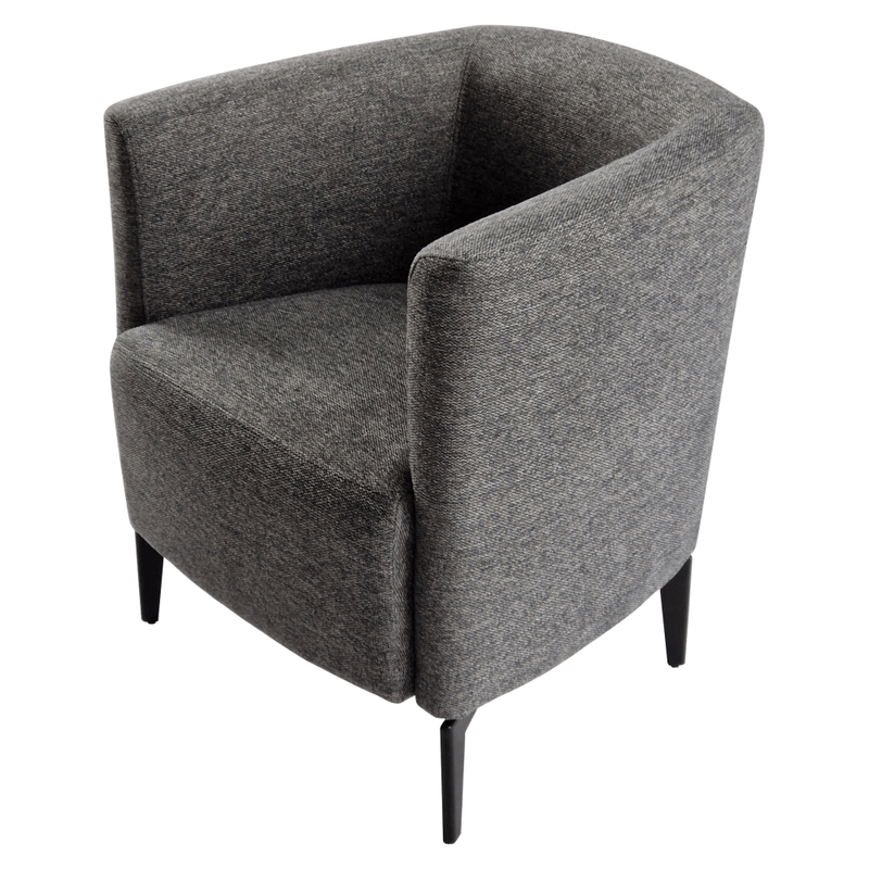 Casa si Gradina - Mobilier - Scaune si fotolii - Fotolii - Fotoliu de design, gri / negru, KAPY - Infinity.ro