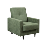 Casa si Gradina - Mobilier - Scaune si fotolii - Fotolii - Fotoliu, material textil verde, VALDO - Infinity.ro