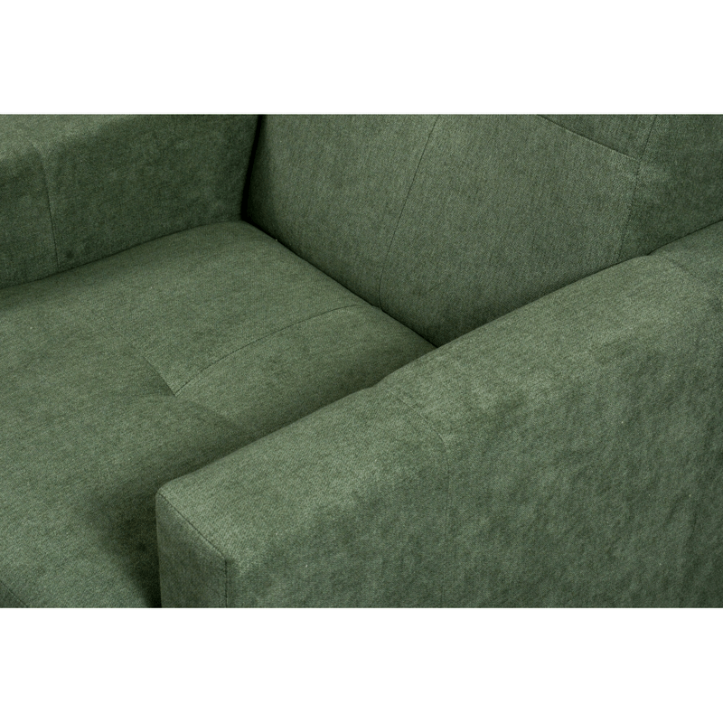 Casa si Gradina - Mobilier - Scaune si fotolii - Fotolii - Fotoliu, material textil verde, VALDO - Infinity.ro