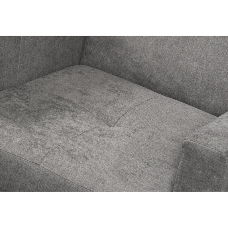 Casa si Gradina - Mobilier - Scaune si fotolii - Fotolii - Fotoliu, material textil gri, VALDO - Infinity.ro