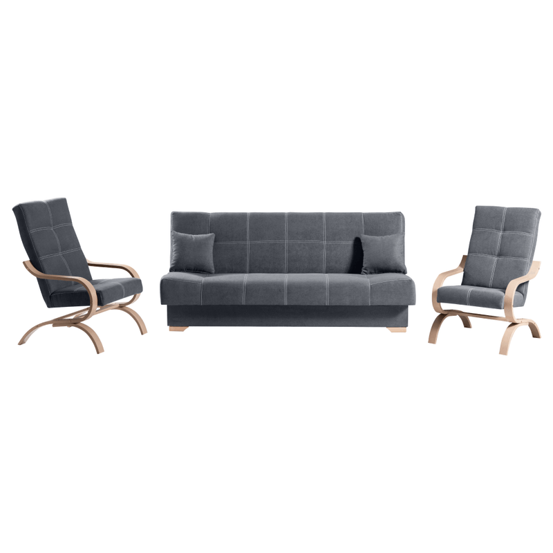 Casa si Gradina - Mobilier - Scaune si fotolii - Fotolii - Fotoliu, gri/fag, GINY - Infinity.ro