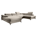 Casa si Gradina - Mobilier - Canapele si coltare - Coltare - Canapea extensibila, bej, dreapta, POLY ROH U - Infinity.ro