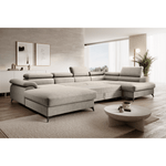 Casa si Gradina - Mobilier - Canapele si coltare - Coltare - Canapea extensibila, bej, dreapta, POLY ROH U - Infinity.ro