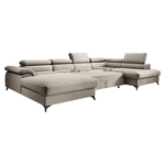 Casa si Gradina - Mobilier - Canapele si coltare - Coltare - Canapea extensibila, bej, dreapta, POLY ROH U - Infinity.ro