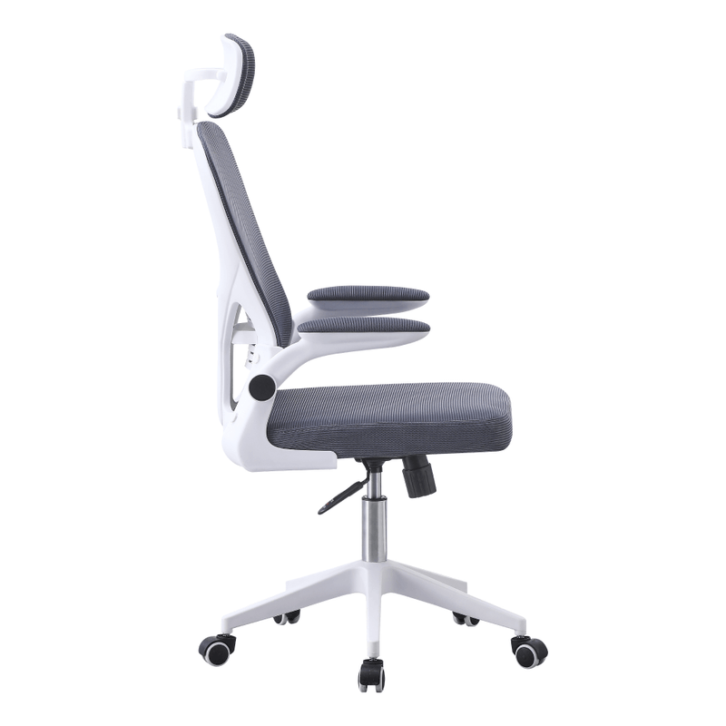 Casa si Gradina - Mobilier - Scaune si fotolii - Scaune - Scaun de birou, gri / alb, MAGUS - Infinity.ro