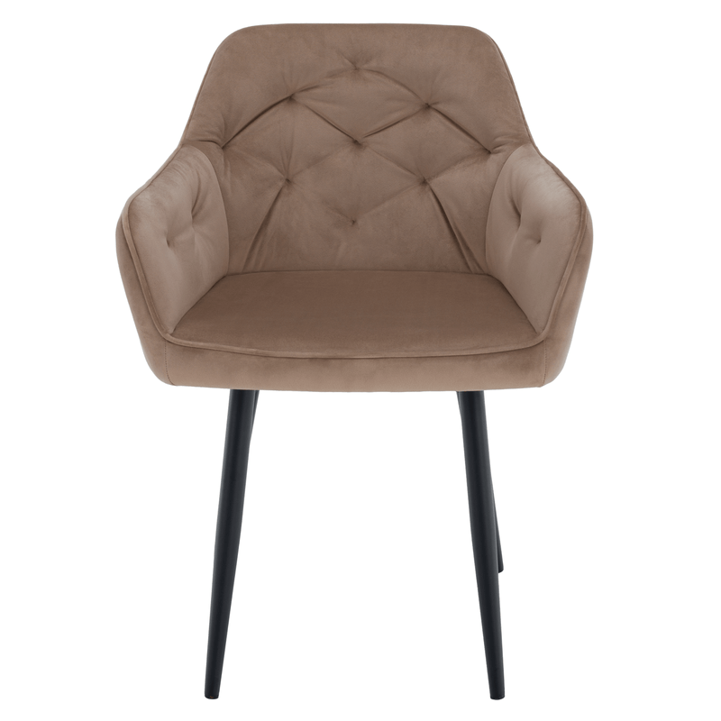 Casa si Gradina - Mobilier - Scaune si fotolii - Scaune - Fotoliu, maro deschis/negru, VERIO - Infinity.ro