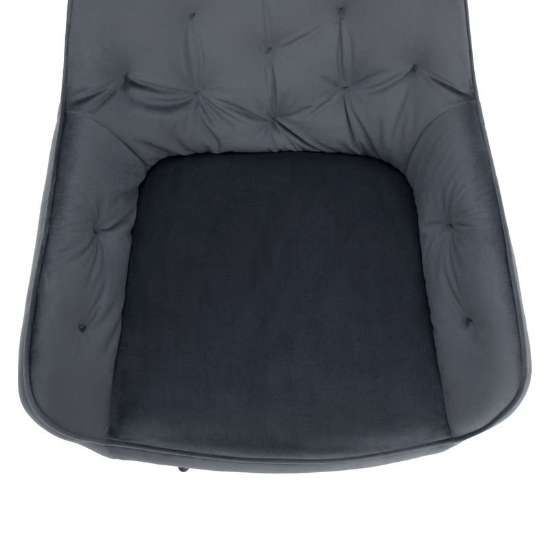 Casa si Gradina - Mobilier - Scaune si fotolii - Scaune - Fotoliu de design, material Velvet gri, VERIO - Infinity.ro