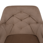 Casa si Gradina - Mobilier - Scaune si fotolii - Scaune - Fotoliu, maro deschis/negru, VERIO - Infinity.ro