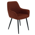Casa si Gradina - Mobilier - Scaune si fotolii - Scaune - Scaun de design, maro/negru, OSKOR - Infinity.ro