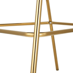 Casa si Gradina - Mobilier - Scaune si fotolii - Scaune - Scaun de bar de design, tesatura bej Velvet/gold crom auriu, DASMIN TIP 2 - Infinity.ro