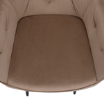 Casa si Gradina - Mobilier - Scaune si fotolii - Scaune - Fotoliu, maro deschis/negru, VERIO - Infinity.ro