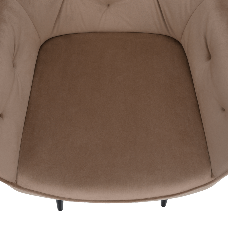 Casa si Gradina - Mobilier - Scaune si fotolii - Scaune - Fotoliu, maro deschis/negru, VERIO - Infinity.ro