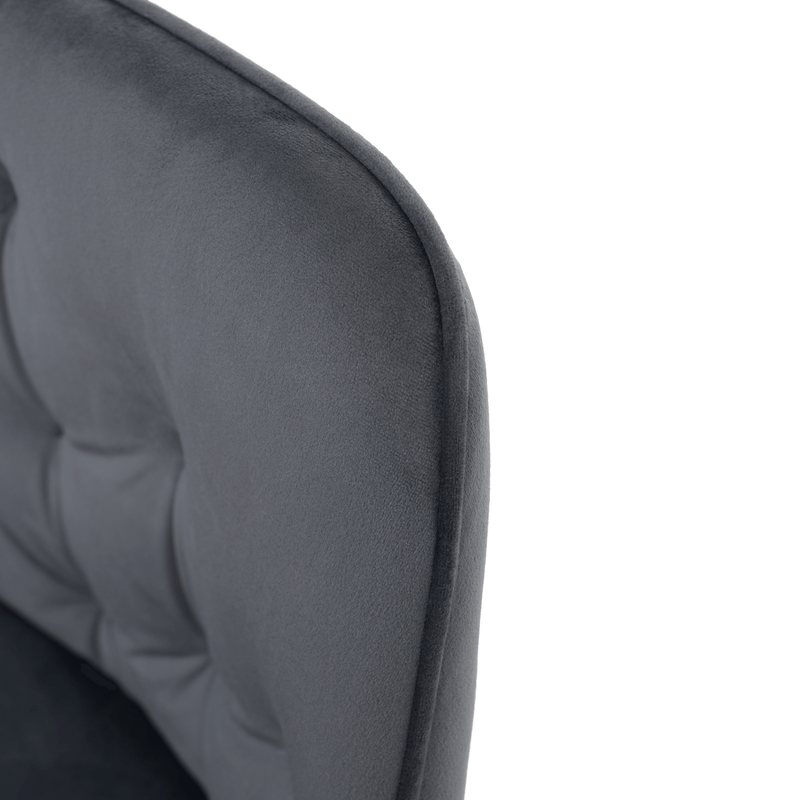 Casa si Gradina - Mobilier - Scaune si fotolii - Scaune - Fotoliu de design, material Velvet gri, VERIO - Infinity.ro