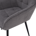 Casa si Gradina - Mobilier - Scaune si fotolii - Scaune - Scaun de design, gri/negru, MARKEN - Infinity.ro