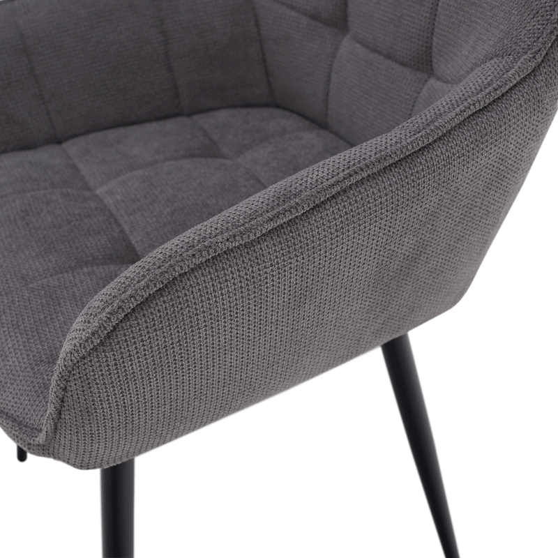 Casa si Gradina - Mobilier - Scaune si fotolii - Scaune - Scaun de design, gri/negru, MARKEN - Infinity.ro