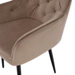 Casa si Gradina - Mobilier - Scaune si fotolii - Scaune - Fotoliu, maro deschis/negru, VERIO - Infinity.ro
