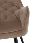 Casa si Gradina - Mobilier - Scaune si fotolii - Scaune - Fotoliu, maro deschis/negru, VERIO - Infinity.ro