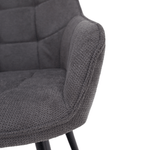Casa si Gradina - Mobilier - Scaune si fotolii - Scaune - Scaun de design, gri/negru, MARKEN - Infinity.ro