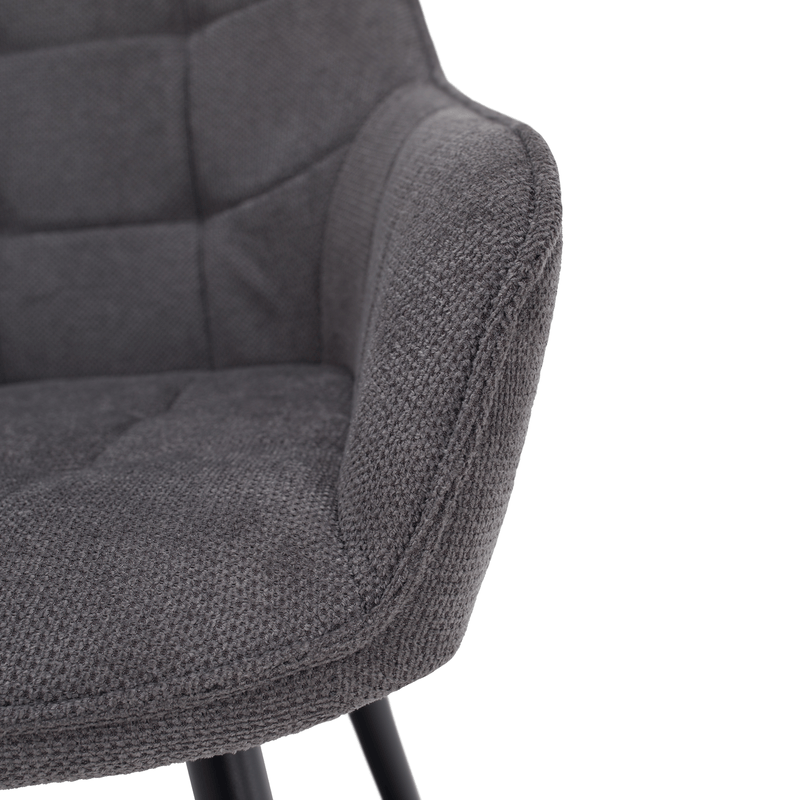 Casa si Gradina - Mobilier - Scaune si fotolii - Scaune - Scaun de design, gri/negru, MARKEN - Infinity.ro