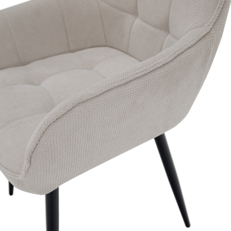 Casa si Gradina - Mobilier - Scaune si fotolii - Scaune - Scaunul de design, bej/negru, MARKEN - Infinity.ro