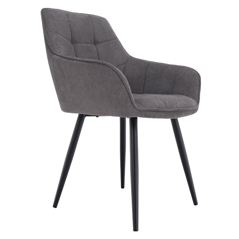 Casa si Gradina - Mobilier - Scaune si fotolii - Scaune - Scaun de design, gri/negru, MARKEN - Infinity.ro