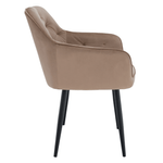 Casa si Gradina - Mobilier - Scaune si fotolii - Scaune - Fotoliu, maro deschis/negru, VERIO - Infinity.ro