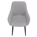 Casa si Gradina - Mobilier - Scaune si fotolii - Scaune - Scaun de design, gri deschis/negru, OSKOR - Infinity.ro