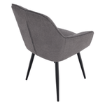 Casa si Gradina - Mobilier - Scaune si fotolii - Scaune - Scaun de design, gri/negru, MARKEN - Infinity.ro