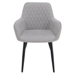 Casa si Gradina - Mobilier - Scaune si fotolii - Scaune - Scaun de design, gri deschis/negru, OSKOR - Infinity.ro