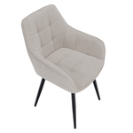 Casa si Gradina - Mobilier - Scaune si fotolii - Scaune - Scaunul de design, bej/negru, MARKEN - Infinity.ro