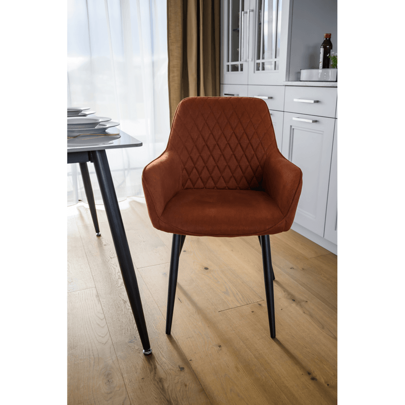 Casa si Gradina - Mobilier - Scaune si fotolii - Scaune - Scaun de design, maro/negru, OSKOR - Infinity.ro