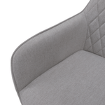 Casa si Gradina - Mobilier - Scaune si fotolii - Scaune - Scaun de design, gri deschis/negru, OSKOR - Infinity.ro