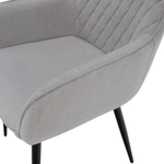 Casa si Gradina - Mobilier - Scaune si fotolii - Scaune - Scaun de design, gri deschis/negru, OSKOR - Infinity.ro