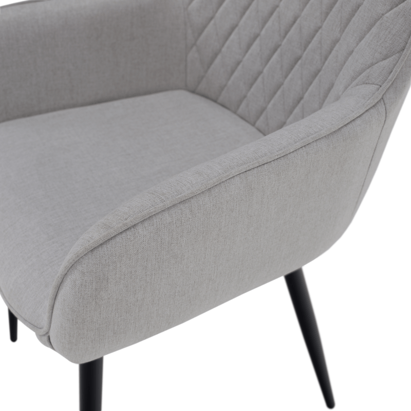 Casa si Gradina - Mobilier - Scaune si fotolii - Scaune - Scaun de design, gri deschis/negru, OSKOR - Infinity.ro