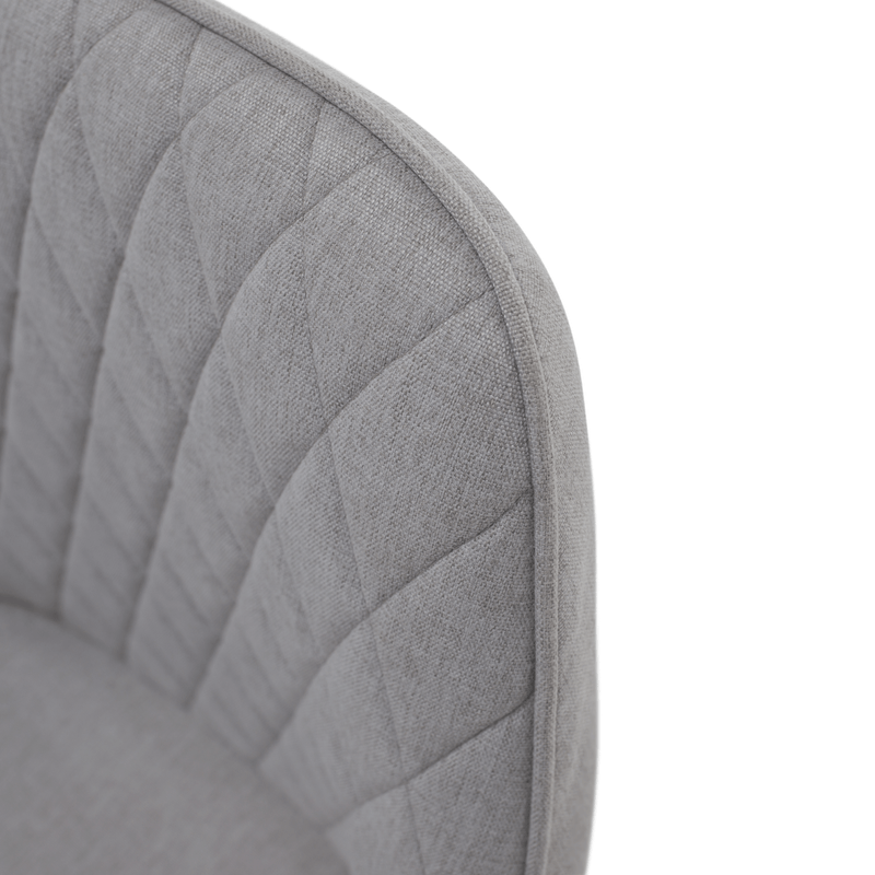 Casa si Gradina - Mobilier - Scaune si fotolii - Scaune - Scaun de design, gri deschis/negru, OSKOR - Infinity.ro