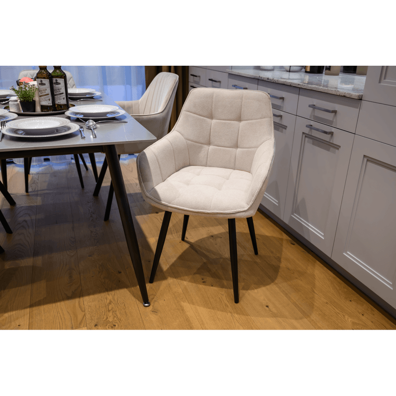 Casa si Gradina - Mobilier - Scaune si fotolii - Scaune - Scaunul de design, bej/negru, MARKEN - Infinity.ro