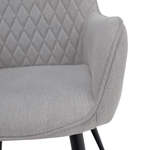 Casa si Gradina - Mobilier - Scaune si fotolii - Scaune - Scaun de design, gri deschis/negru, OSKOR - Infinity.ro
