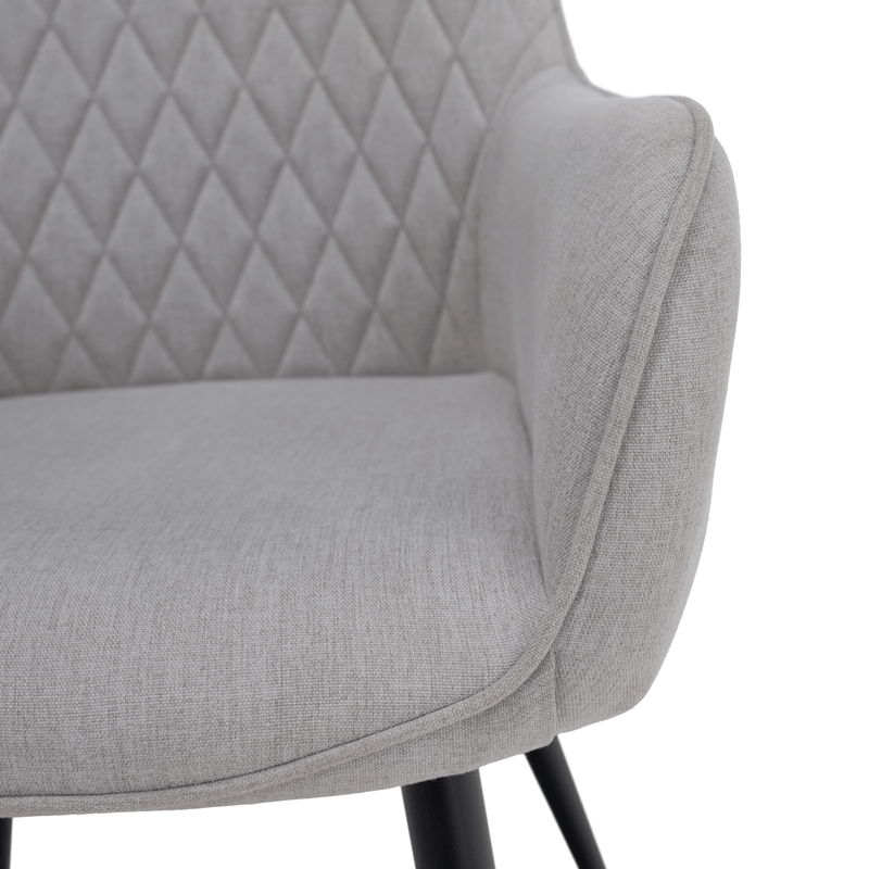 Casa si Gradina - Mobilier - Scaune si fotolii - Scaune - Scaun de design, gri deschis/negru, OSKOR - Infinity.ro