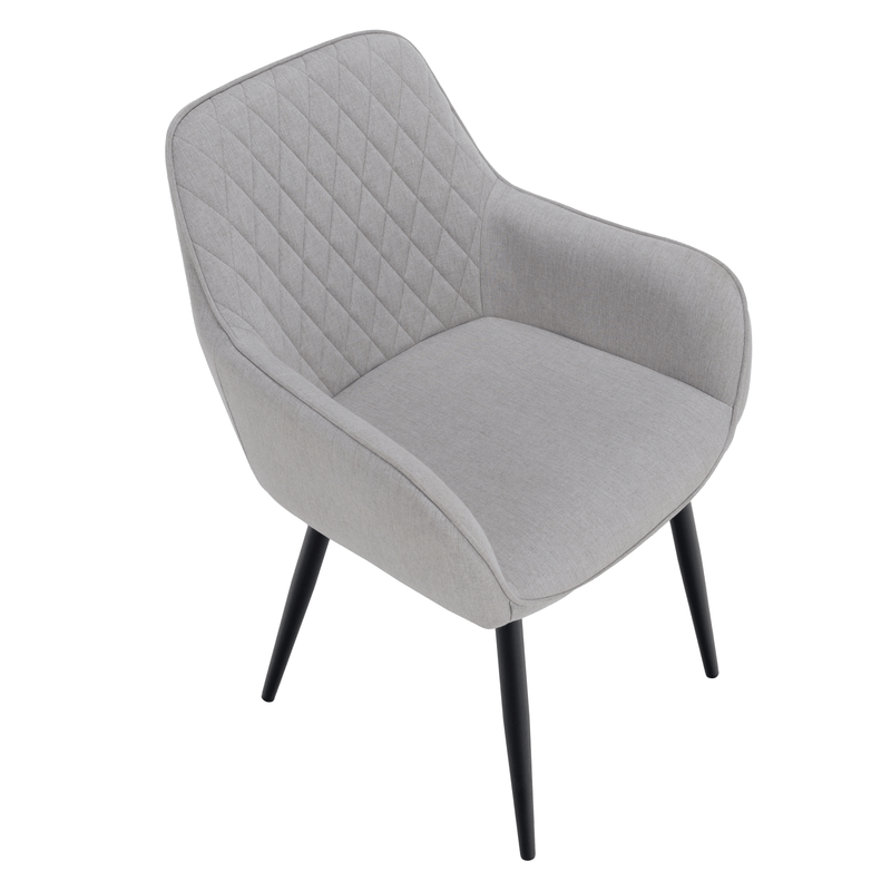 Casa si Gradina - Mobilier - Scaune si fotolii - Scaune - Scaun de design, gri deschis/negru, OSKOR - Infinity.ro